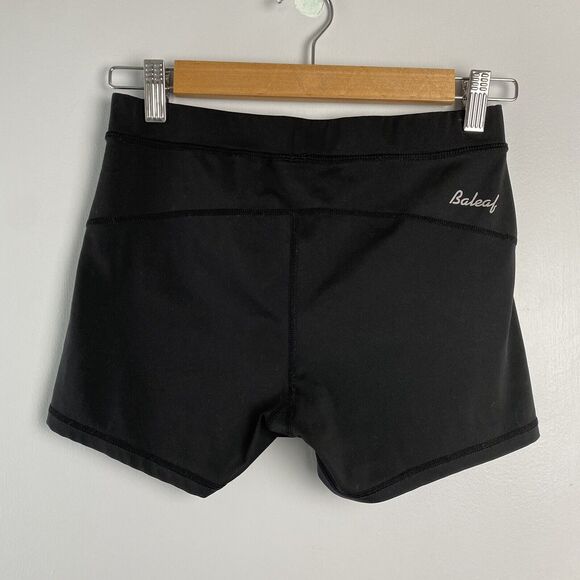 Women's Baleaf Black Spandex Athletic Bike Shorts Size Small - Picture 2 of 6